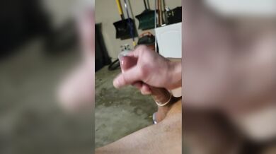 Boy's cock begging for condom & to jerk off while roommate can pull up any moment. Risky moaning cum