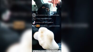 Polish SneakMaster96 trains German sklave foot boots socks stinky cock worship blowjob