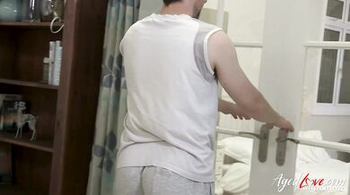 AGEDLOVE Hardcore Mature Fuck For Three Models