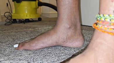 Watching My STEPSISTER Vacuum Clean - Best UPSKIRT No PANTIES View