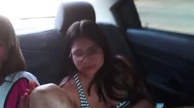 I masturbate next to my friend in the car on the way home