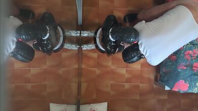 30 minutes of oral sex and doggy style fucking with many orgasms playing with cream