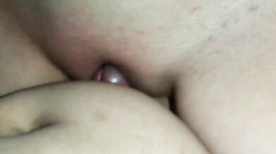 Amateur Mature MILF Wife Rubbing and Rides her Pussy in POV