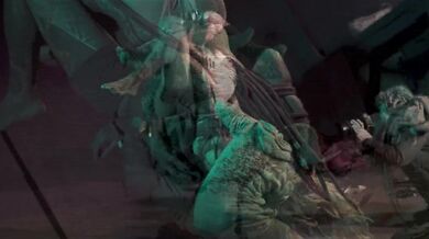 shibari hook suspension - TATTOO couple Bondage in the air