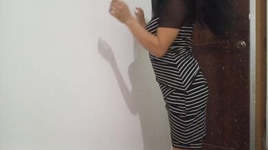 It turns me on a lot to fantasize about my stepdad coming and fucking me at the door.