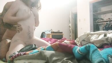 Redhead whore gets destroyed by her bf big cock