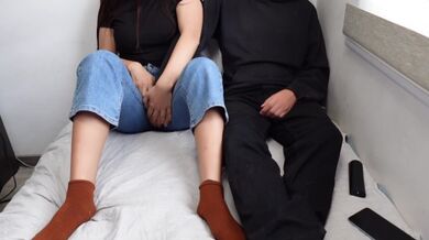 My girlfriend's Friend gets horny and we end up fucking. Perfect tits (real moans)