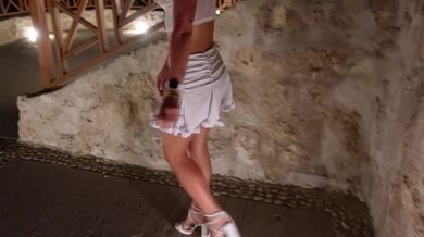 ALL WHITE PARTY - meet her at a party and give her my white cream