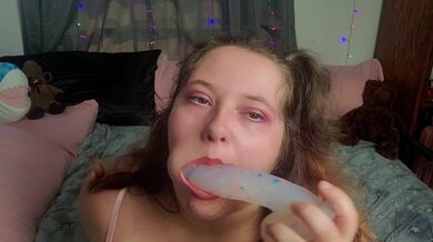 THANKING DADDY - begging for cum, full video