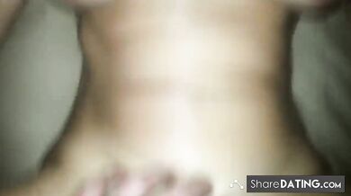 Her Hard Orgasm Leads to a Creamy Surprise