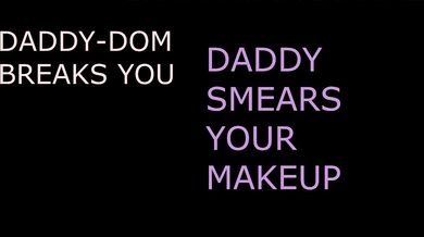 SMEARING YOUR MAKE UP INSTRUCTIONAL ASMR TO MAKE YOU A WEAK NEEDY PRINCESS