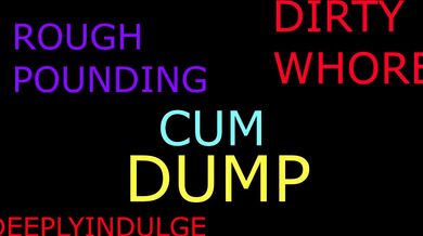 DIRTY TALKING WORTHLESS CUM DUMP WHORE (DIRTY TALKING DADDY) INTENSE ROUGH DIRTY TALKING DOM