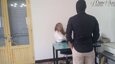 French Domina Wife Fucks Employee Rough For Promotion - Office Bdsm & Strapon Pegging