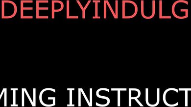 INSTRUCTIONAL ASMR FOR YOUR GUIDED PLEASURE (AUDIO FOR WOMEN) CUM CHALLENGE