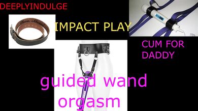 GUIDED ORGASM WITH A WAND (AUDIO ROLEPLAY) INTENSE GUIDED ORGASM.GRAB YOUR WAND
