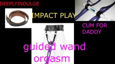 GUIDED ORGASM WITH A WAND (AUDIO ROLEPLAY) INTENSE GUIDED ORGASM.GRAB YOUR WAND