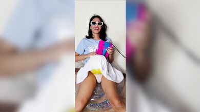 Detonate the bomb under Marianna's skirt (full video on C4S / MV / OF / Membersite)