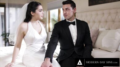 MODERN DAY SINS Groomsman ASSFUCKS Italian Bride Valentina Nappi On Wedding Day REMOTE BUTT PLUG