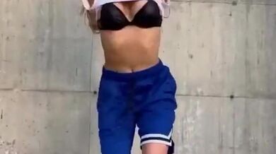 Mika Veltman Breasts Scene in Mika Veltman Instagram / Tiktok