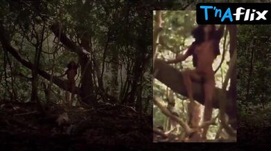 Christina Britto Breasts, Bush Scene in Leopard Do Not Bite