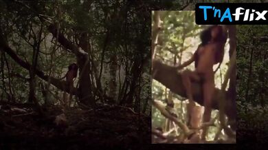 Christina Britto Breasts, Bush Scene in Leopard Do Not Bite