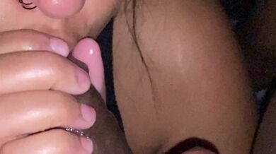 Slow crazy tongue action BJ