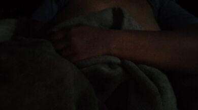 Late night Solo fingering watching cum shot compilations