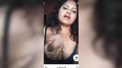 Tamil Moratu Kaaji Aunty Shows Her Tits Ok Tango