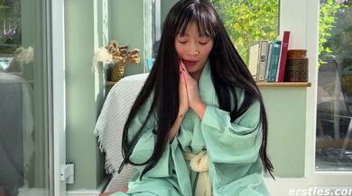 Hot Japanese Sakura Masturbates With Toy - Big Boobs Solo Orgasm