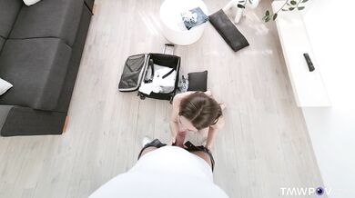 Naughty Viks Angel Rides His Dick Hard Despite Suspicious Gift - TmwPOV