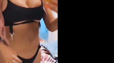 Carrington Brooke Durham Butt, Breasts Scene in Carrington Brooke Durham Instagram