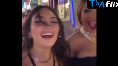 Sisi Stringer Breasts Scene in Sisi Stringer Halloween Horror Nights At Universal Studios