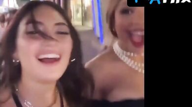 Sisi Stringer Breasts Scene in Sisi Stringer Halloween Horror Nights At Universal Studios