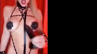 Adabel Guerrero Breasts Scene in Adabel Guerrero Playing With A Dlldo In Erotic Video For Divasplay