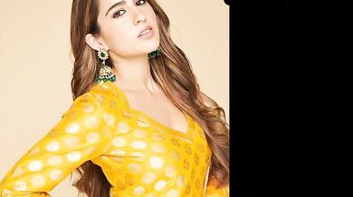 Sara Ali Khan Breasts Scene in Sara Ali Khan Hot Sexy Bold October December 2019
