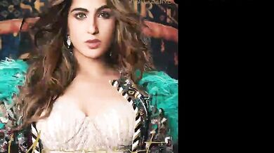 Sara Ali Khan Breasts Scene in Sara Ali Khan Hot Sexy Bold July September 2019