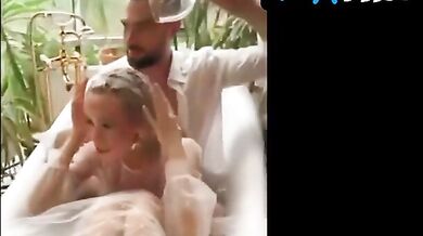 Tasha Tsvetkova Breasts Scene in Tasha Tsvetkova Sexy Revealing Dress In Photoshoot