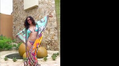 Salma Hayek Breasts, Bikini Scene in Salma Hayek's Sexy Sensational Seduction
