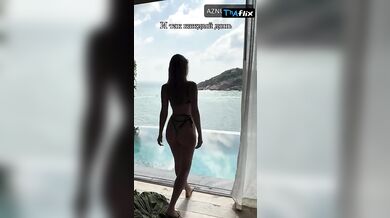 Diana Milyutina Butt, Thong Scene in Diana Milyutina Hot And Sexy In A Bikini Thong
