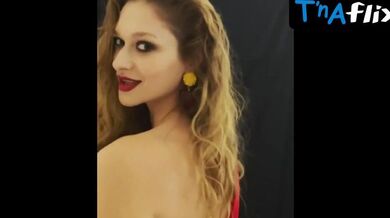 Diana Milyutina Sexy Scene in Diana Milyutina Looking Sexy In Red