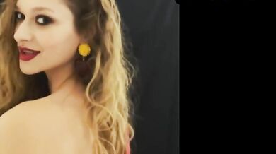 Diana Milyutina Sexy Scene in Diana Milyutina Looking Sexy In Red