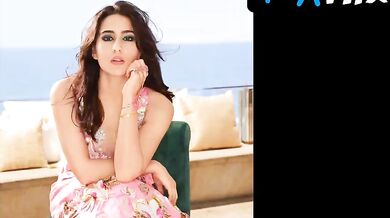 Sara Ali Khan Breasts Scene in Sara Ali Khan Hot Sexy Bold October December 2021