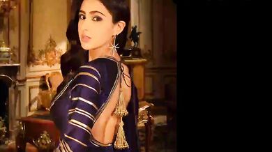 Sara Ali Khan Breasts Scene in Sara Ali Khan Hot Sexy Bold July September 2020