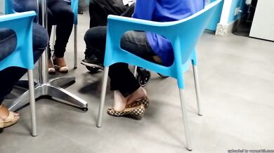 Candid white feet - Another of her