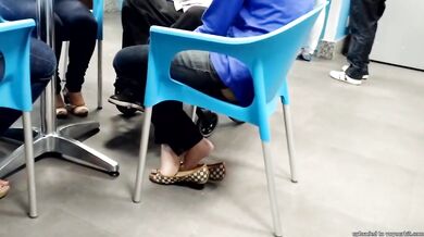 Candid white feet - Another of her