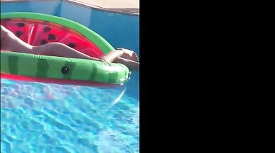 Elizabeth Hurley Sexy Scene in Elizabeth Hurley Strips Down For Sexy Poolside Photoshoot