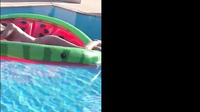 Elizabeth Hurley Sexy Scene in Elizabeth Hurley Strips Down For Sexy Poolside Photoshoot