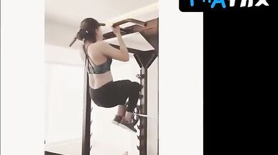 Samantha Ruth Prabhu Butt, Breasts Scene in Samantha Ruth Gym Collection 2