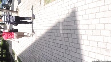 Candid MILF big butt #3