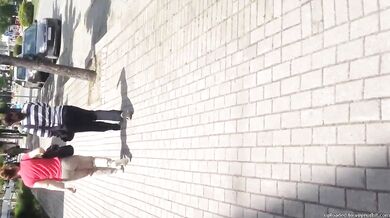 Candid MILF big butt #3